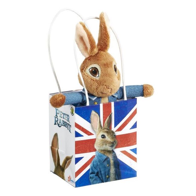 Jucarie din plus Peter Rabbit Movie in punga de cadou, 17 cm