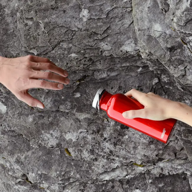 Bidon din aluminiu Original Red, 0.5l