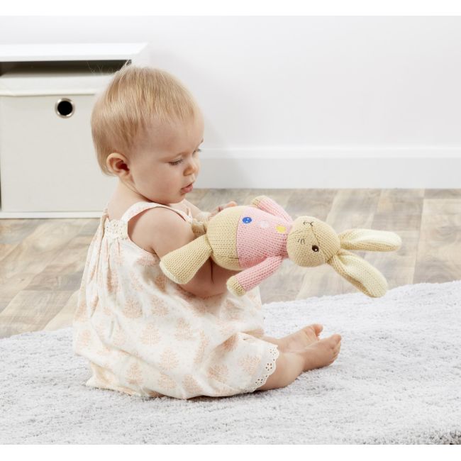 Jucarie Made with Love Flopsy Rabbit, 30 cm