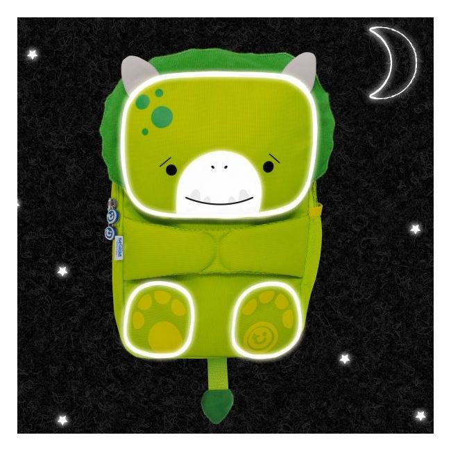 Rucsac TRUNKI TODDLEPAK BACKPACK Dino, Verde