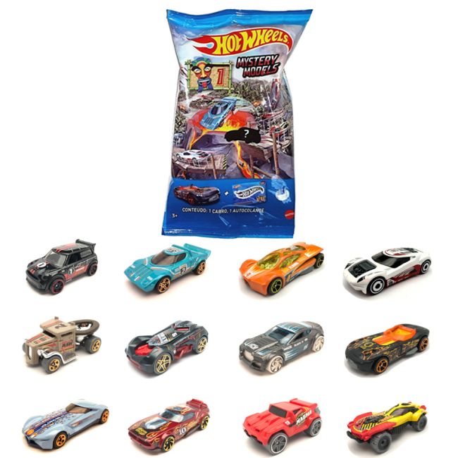 Set 2 mini-masinute surpriza die-cast, Hot Wheels