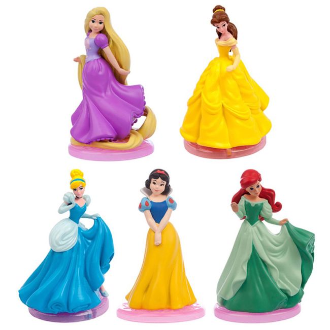 Set 2 mini- figurine surpriza in capsula de plastic, Disney Princess