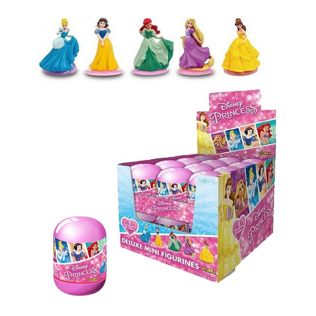 Set 2 mini- figurine surpriza in capsula de plastic, Disney Princess
