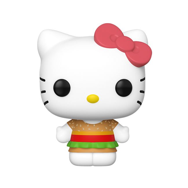 Figurina din vinil Hello Kitty Kawaii Burger Shop, 7 cm