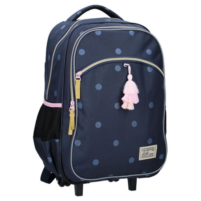 Troler Milky Kiss PL Girly Goods Navy, Vadobag, 57x42x21 cm
