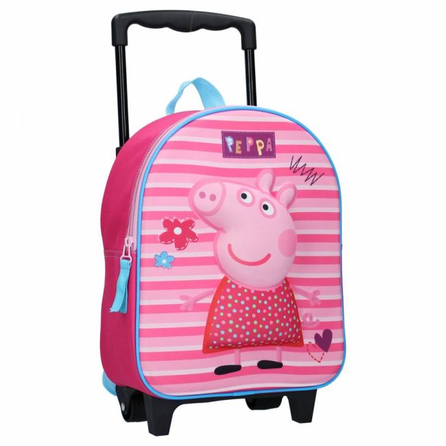 Troler 3D Peppa Pig Pretty Little Things, Vadobag, 31x25x12 cm