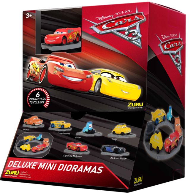 Mini-figurina surpriza in capsula, Cars, set 2 buc.