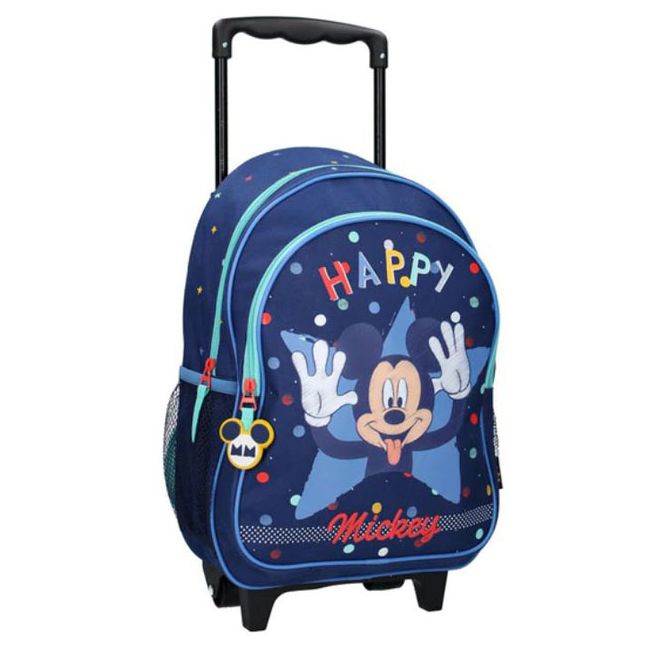 Troler Mickey Mouse Happiness Blue, Vadobag, 38x28x17 cm