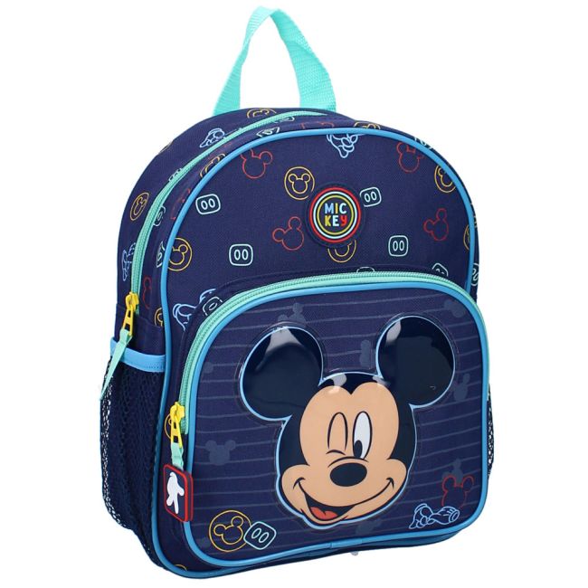 Rucsac Mickey Mouse Be Kind Blue, Vadobag, 29x23x10 cm