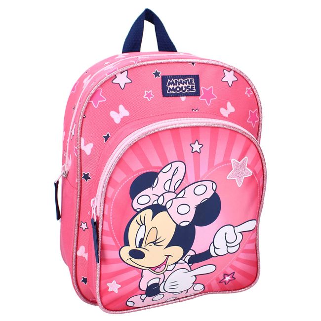 Rucsac Minnie Mouse Choose To Shine Pink, Vadobag, 30x25x11 cm