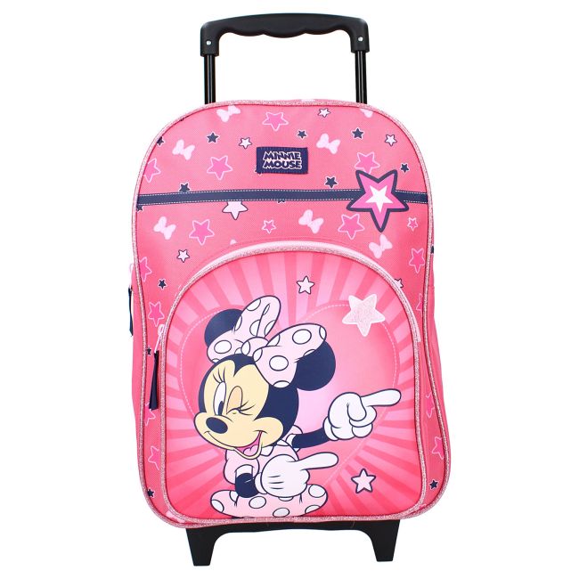 Troler Minnie Mouse Choose to shine Pink, Vadobag, 38x28x16 cm
