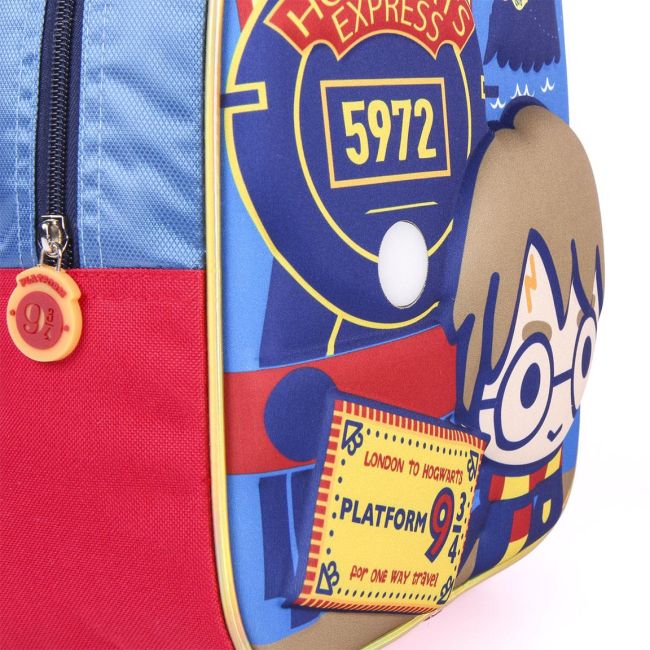 Rucsac Cerda Harry Potter 3D cu luminite, 25x31x10 cm