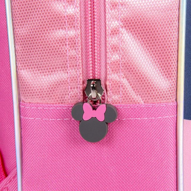 Rucsac Minnie Mouse 3D cu luminite, 25x31x10 cm