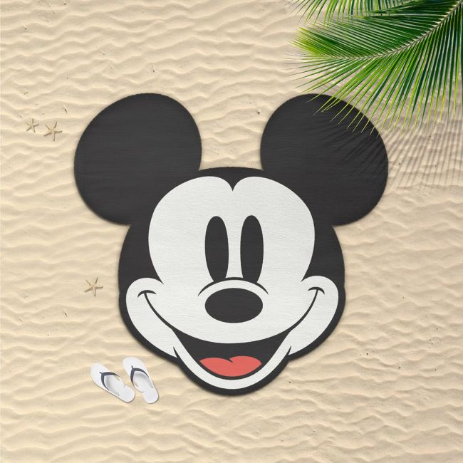 Prosop pentru plaja, Mickey Mouse, 125 cm