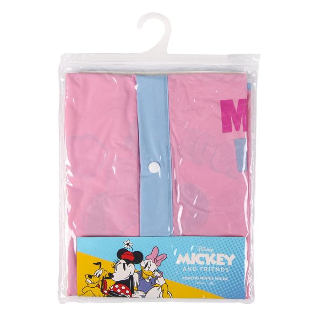Pelerina de ploaie tip poncho, Minnie Mouse, Roz, 5 - 6 ani