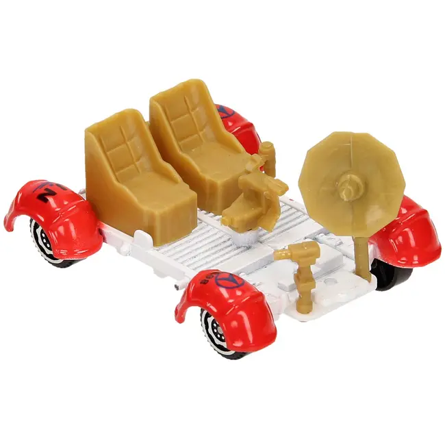 Set 4 figurine din metal/plastic - Vehicule spatiale