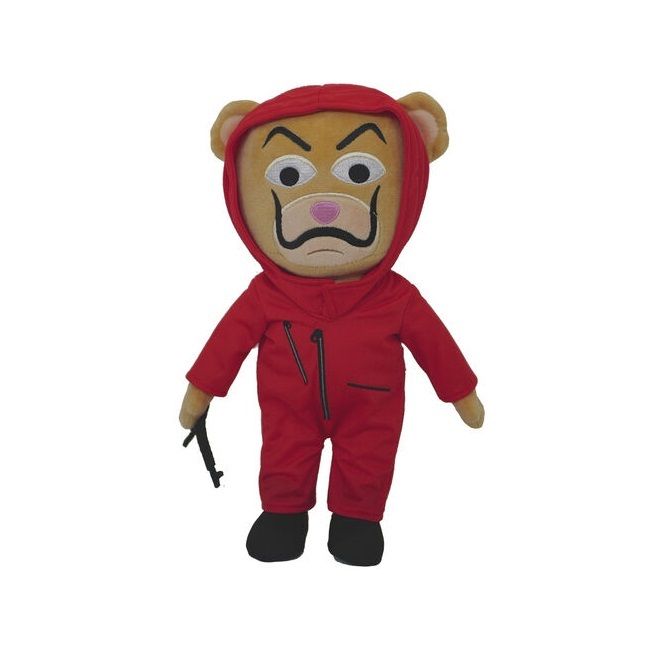Jucarie din plus Nairobi, cu sunete, La Casa de Papel, 32 cm