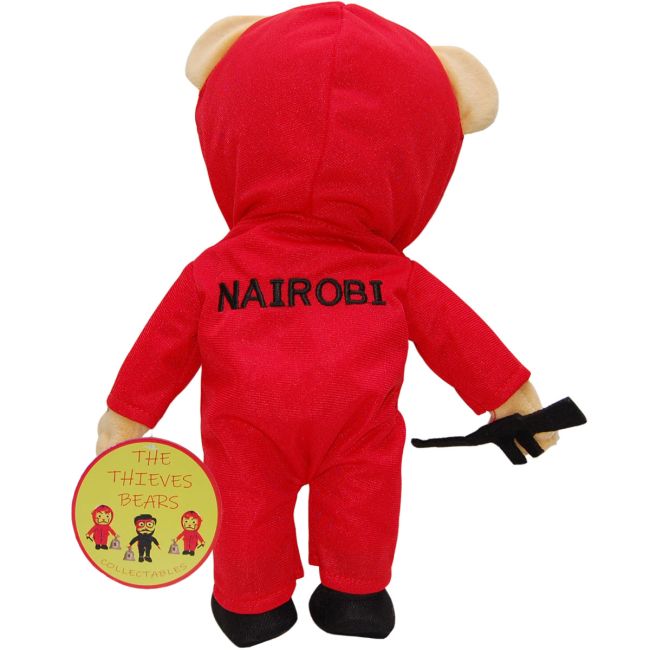 Jucarie din plus Nairobi, cu sunete, La Casa de Papel, 32 cm