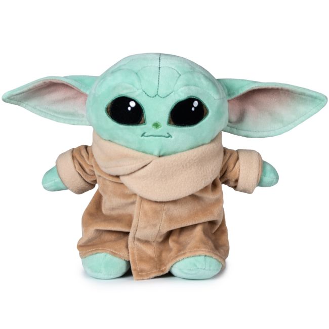 Jucarie din plus Baby Yoda, The Mandalorian, Star Wars, 22 cm