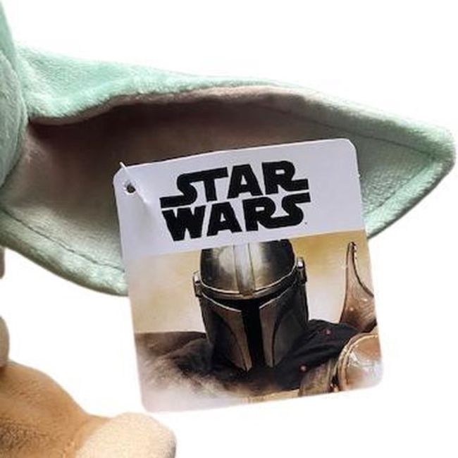 Jucarie din plus Baby Yoda, The Mandalorian, Star Wars, 22 cm