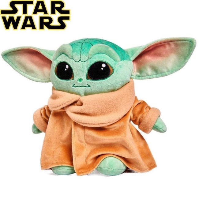 Jucarie din plus Baby Yoda, The Mandalorian, Star Wars, 22 cm