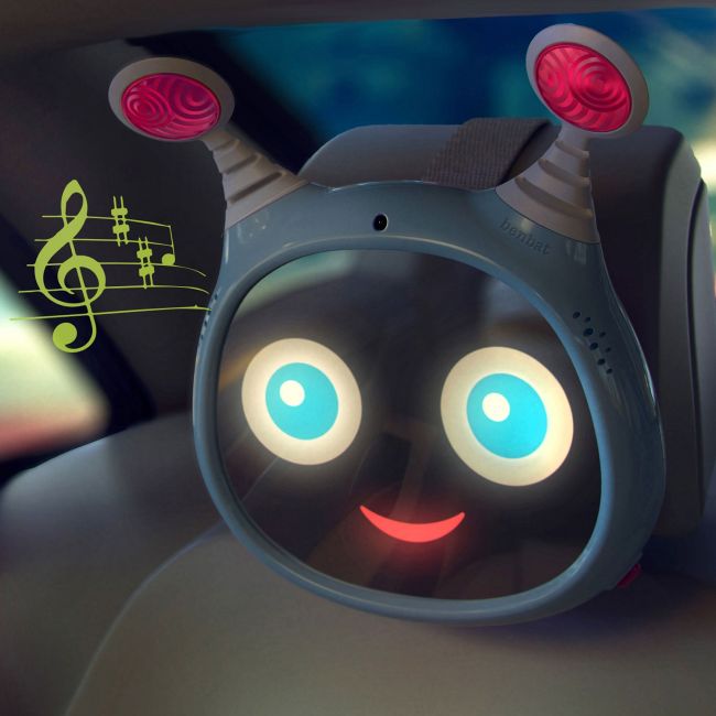 Oglinda muzicala auto pentru supraveghere copil Benbat Oly Blue