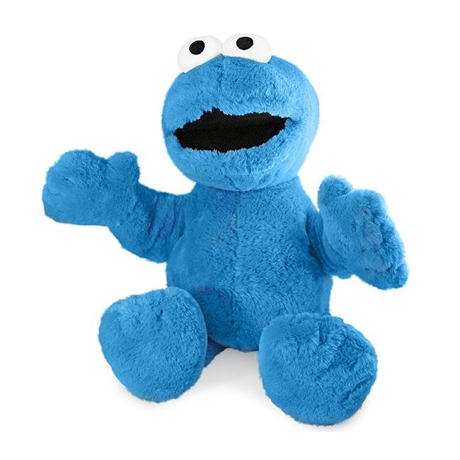Jucarie din plus Cookie Monster, Sesame Street, 60 cm
