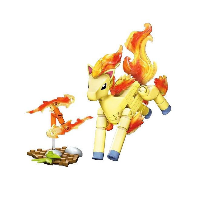 Set Constructie Pokemon â Ponyta, 70 Piese