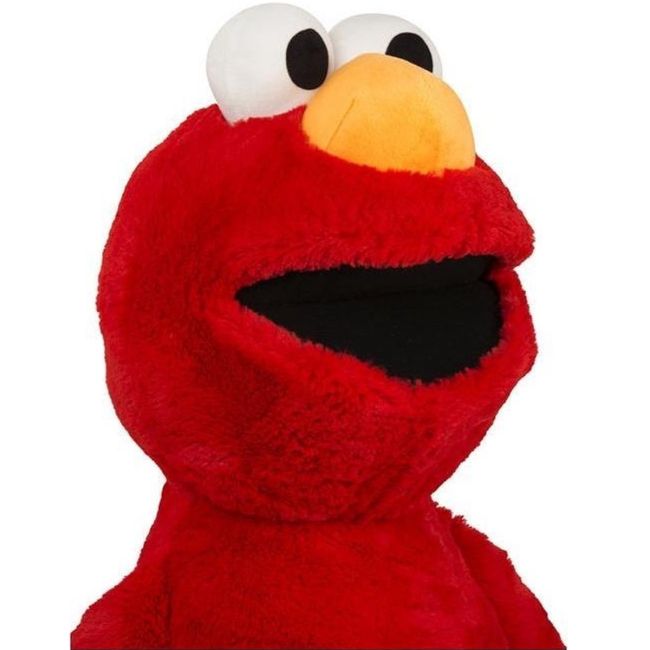 Jucarie din plus Elmo, Sesame Street, 60 cm