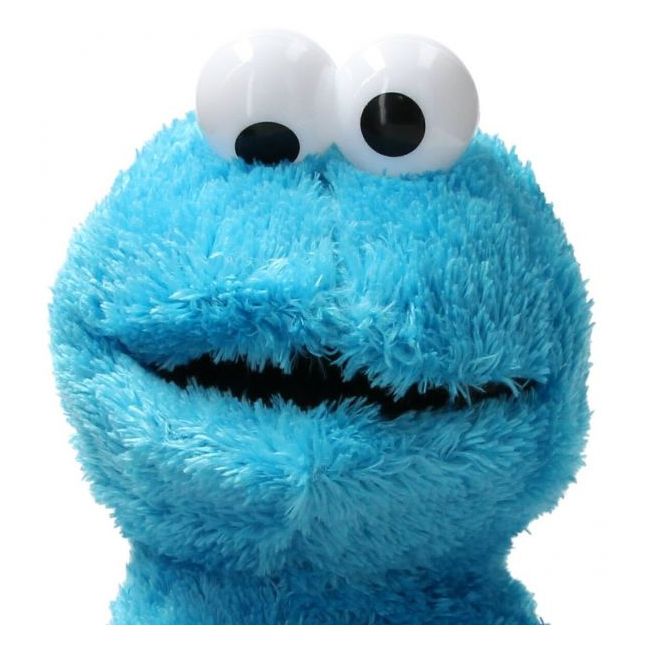 Jucarie din plus Cookie Monster, Sesame Street, 38 cm
