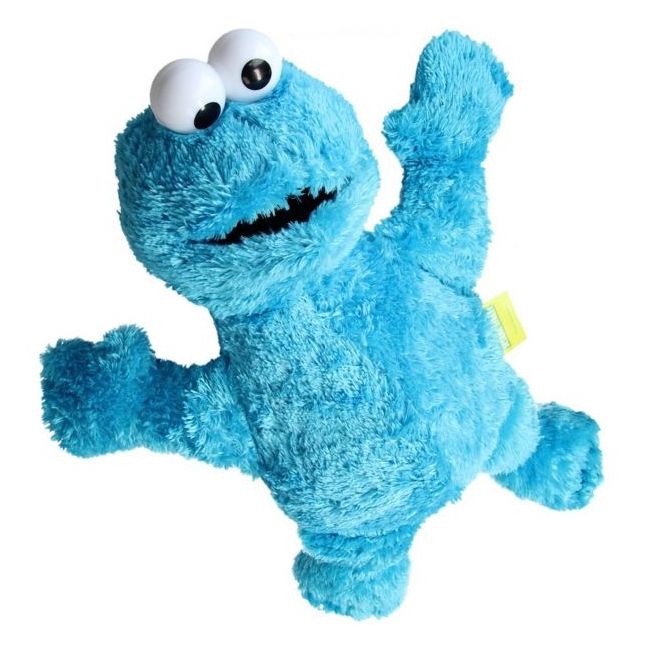 Jucarie din plus Cookie Monster, Sesame Street, 38 cm