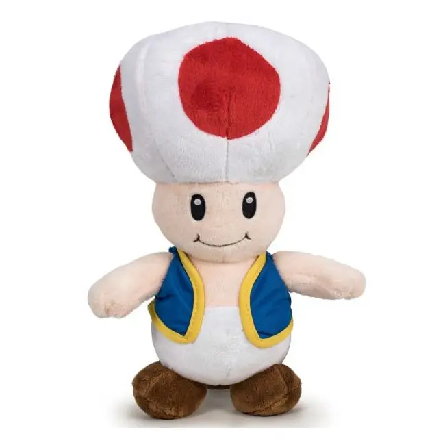 Jucarie din plus Toad, Super Mario, 30 cm