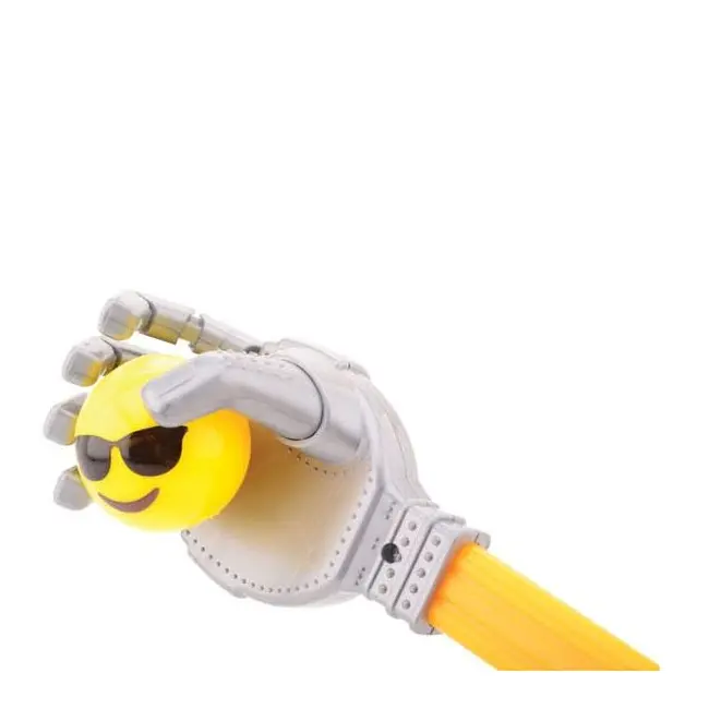 Jucarie mana robotizata din plastic cu maner albastru, 50 cm