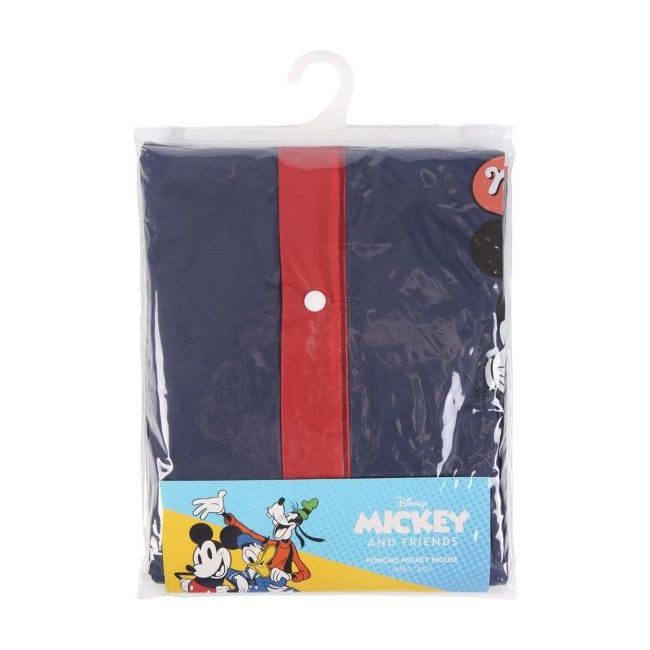 Pelerina de ploaie tip poncho, Michey Mouse, Bleumarin, 3 - 4 ani