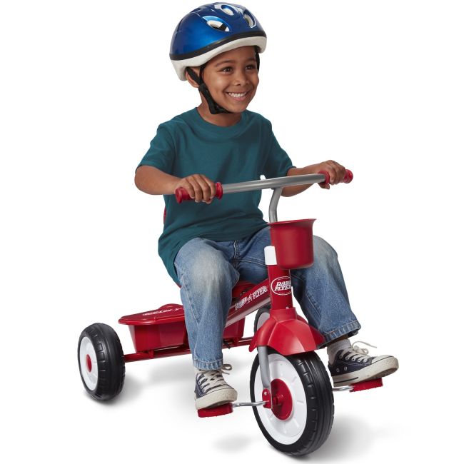 Tricicleta multifunctionala Radio Flyer 4-in-1, 9 luni - 5 ani