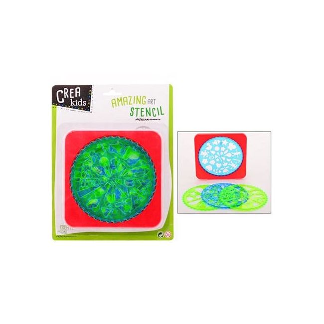 Set 4 sabloane pentru desenat, diferite forme