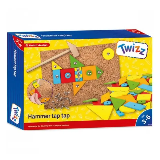 Set creativ cu forme din lemn