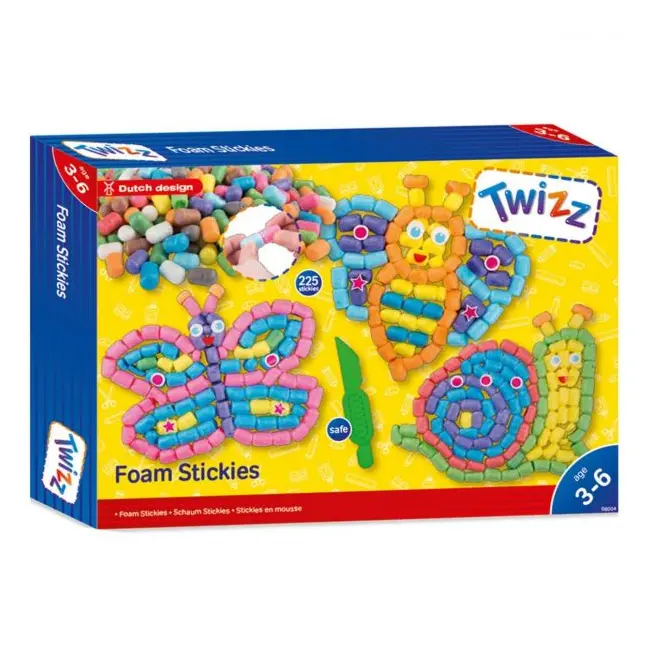 Set creativ Foam Stickies, 225 bucati