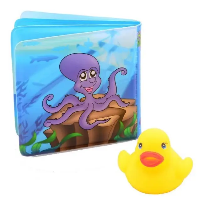 Set jucarii pentru baie - ratusca si carticica