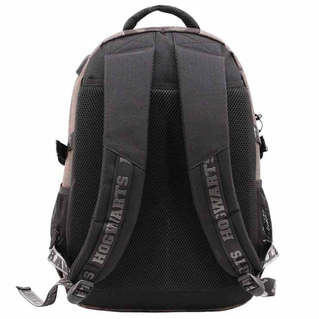 Rucsac Harry Potter Hogwarts Brown cu port USB, 30x44x17 cm