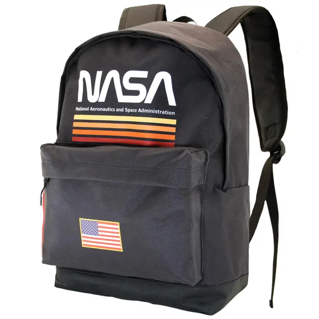 Rucsac NASA Fan HS Black, 30x43x18 cm