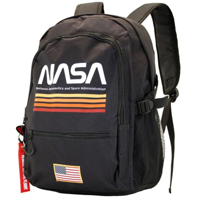 Rucsac NASA Fan Fight Black, 31x44x18 cm