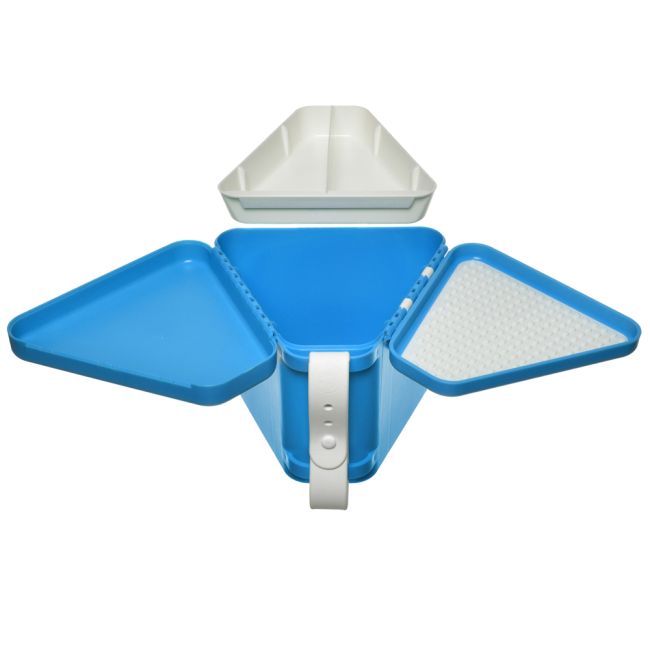 TeeBee Blue - Cutie pentru jucarii / Suport pentru activitati