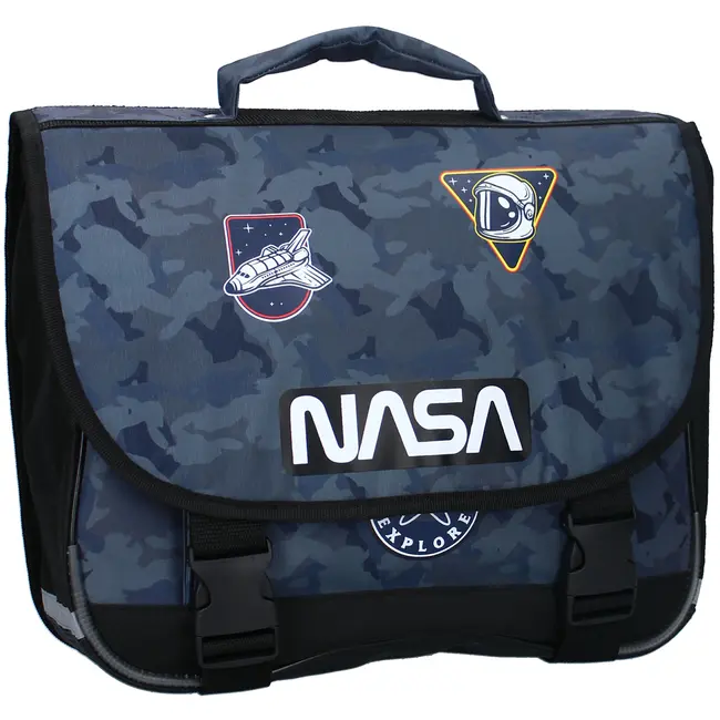 Ghiozdan Nasa Space Explorer, Vadobag, 33x38x12 cm