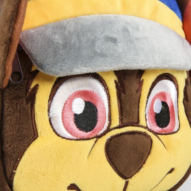 Rucsac plusat Chase - Paw Patrol cu urechi, 18x22x8 cm