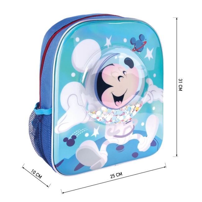 Rucsac Mickey Mouse Confetti, 25x31x10 cm