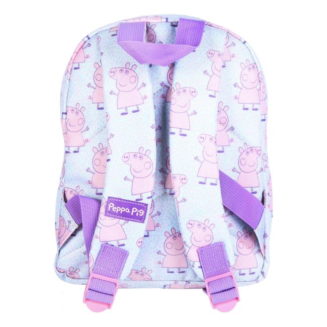 Rucsac Peppa Pig cu buzunar frontal, 9x20x27 cm