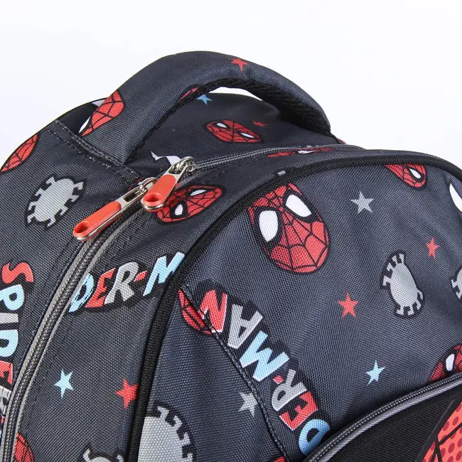 Rucsac Spiderman cu buzunar frontal, 32x42x15 cm