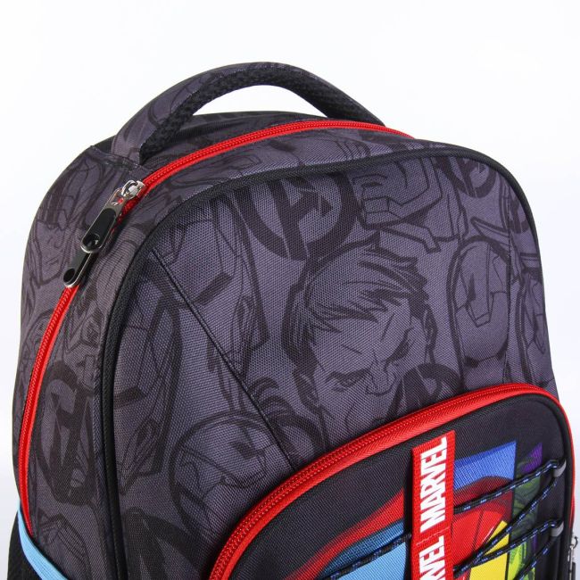 Rucsac Marvel Avengers cu buzunar frontal, 32x42x15 cm