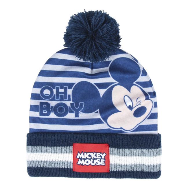 Set caciula si manusi Mickey Mouse, 5+ ani
